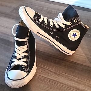 Kids Converse high tops, size 2